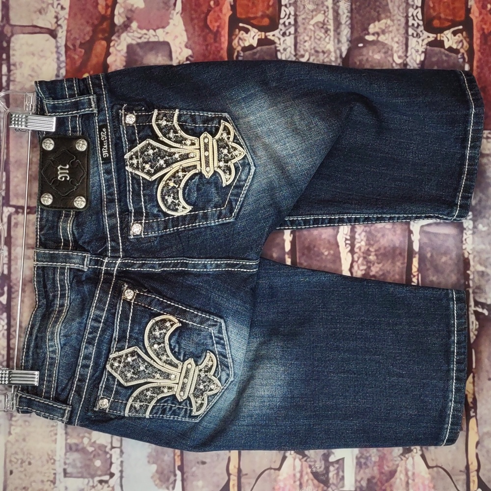 Miss Me Embellished Denim Shorts
